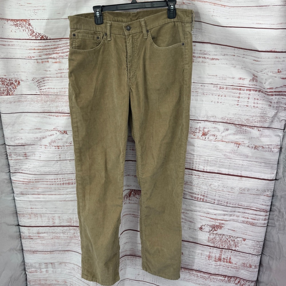 Levis Strauss Co‎ 514 Corduroy Pants Mens 34x34 Straight Fit Levi